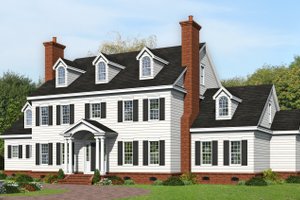 Traditional Exterior - Front Elevation Plan #932-449