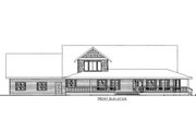 Bungalow Style House Plan - 3 Beds 4 Baths 3471 Sq/Ft Plan #117-636 