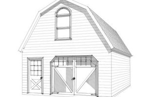 Country Exterior - Front Elevation Plan #63-337