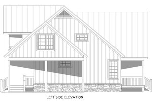 Exterior - Other Elevation 1 for Country House Plan #932-360 - 3 bed, 2.5 bath