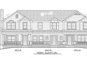 Traditional Style House Plan - 3 Beds 2.5 Baths 4063 Sq/Ft Plan #20-402 Exterior 