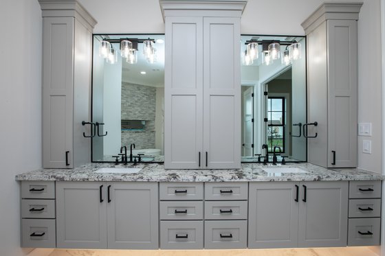 Interior - Master Bathroom 1 for Mediterranean House Plan #1110-34 - 3 bed, 3 bath