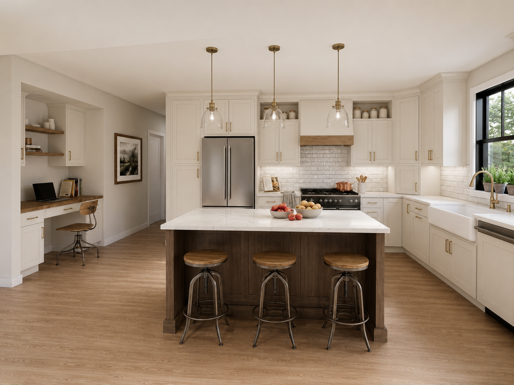 Interior - Kitchen for Farmhouse House Plan #48-1221 - 2 bed, 2 bath