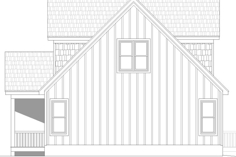 Dream House Plan - Exterior - Other Elevation 1 for Country House Plan #932-334 - 3 bed, 3 bath