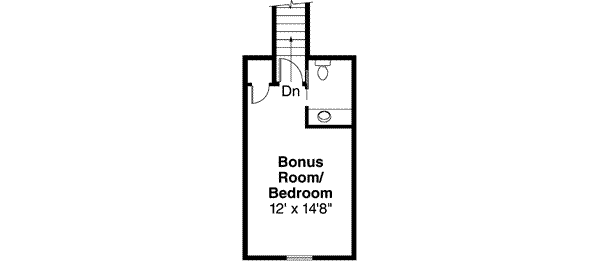 House Design - Traditional Floor Plan - Upper Floor Plan #124-378
