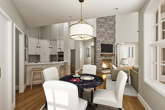Interior - Other for Craftsman House Plan #45-607 - 3 bed, 2 bath