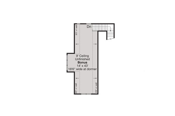 House Blueprint - Craftsman Floor Plan - Upper Floor Plan #124-1439