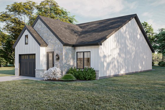Exterior - Other Elevation for Modern House Plan #455-644 - 2 bed, 1 bath