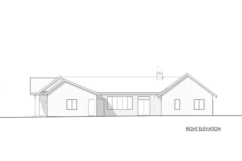 House Blueprint - Exterior - Other Elevation for Contemporary House Plan #1042-25 - 4 bed, 4 bath