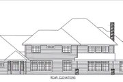 Country Style House Plan - 6 Beds 4.5 Baths 7622 Sq/Ft Plan #117-892 