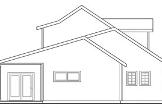 Exterior - Other Elevation for Farmhouse House Plan #124-321 - 3 bed, 2.5 bath