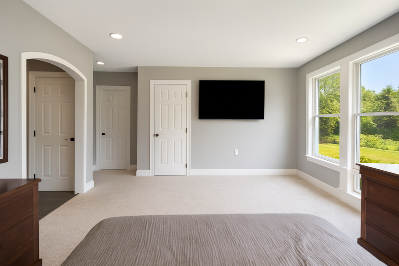 House Blueprint - Interior - Master Bedroom 2 for Traditional House Plan #1060-472 - 3 bed, 2.5 bath