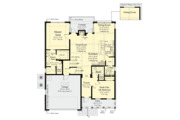 Traditional Style House Plan - 4 Beds 3 Baths 2072 Sq/Ft Plan #930-497 