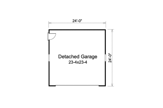 Floor Plan - Other Floor for Ranch House Plan #57-609 - 3 bed, 2 bath