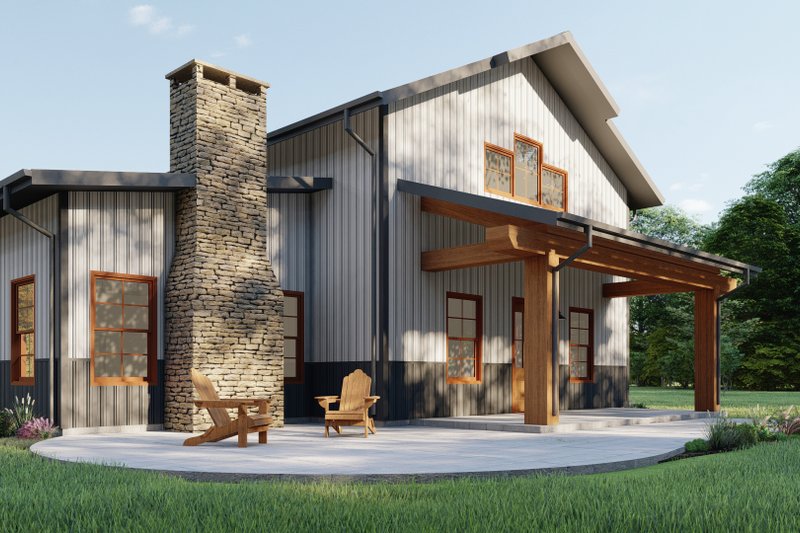 House Design - Exterior - Other Elevation 5 for Farmhouse House Plan #1092-5 - 3 bed, 3.5 bath