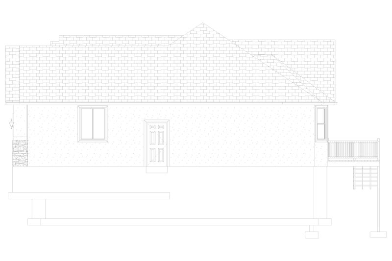 Home Plan - Exterior - Other Elevation for Country House Plan #1060-349 - 3 bed, 2.5 bath