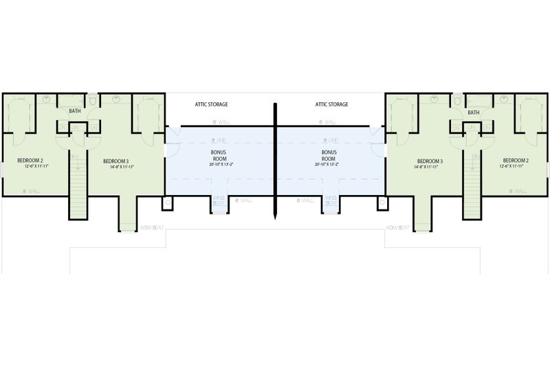 Traditional Style House Plan - 3 Beds 2.5 Baths 3394 Sq/Ft Plan #17 ...