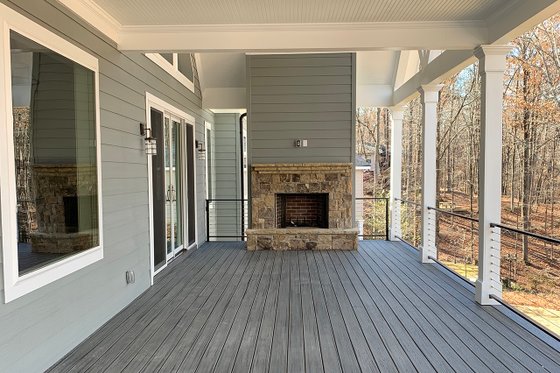 Exterior - Covered Porch 1 for Craftsman House Plan #437-95 - 3 bed, 3.5 bath