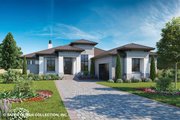 Contemporary Style House Plan - 3 Beds 2.5 Baths 2250 Sq/Ft Plan #930-502 
