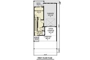 Contemporary Style House Plan - 3 Beds 2 Baths 1748 Sq/Ft Plan #1070-235 