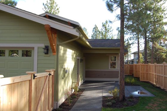 Exterior - Rear Elevation for Craftsman House Plan #434-16 - 4 bed, 3 bath