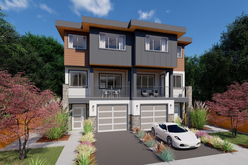 House Plan Design - Modern Exterior - Front Elevation Plan #126-278
