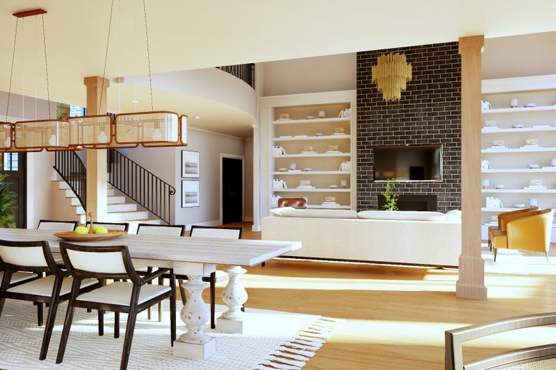Home Plan - Interior - Family Room 2 for Contemporary House Plan #1064-332 - 5 bed, 6 bath
