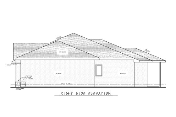 Exterior - Other Elevation for Modern House Plan #20-2489 - 3 bed, 2.5 bath
