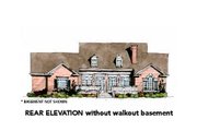 Traditional Style House Plan - 3 Beds 2.5 Baths 2998 Sq/Ft Plan #429-41 