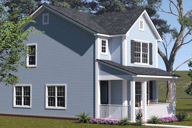 Dream House Plan - Exterior - Other Elevation 3 for Cottage House Plan #513-2439 - 3 bed, 3 bath
