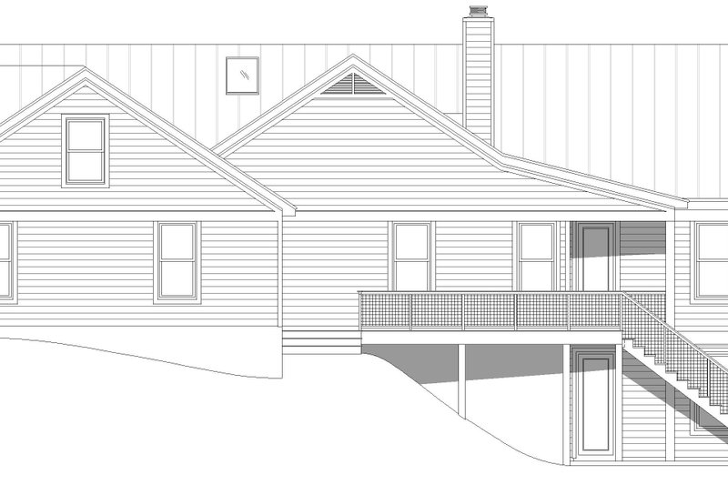 Dream House Plan - Exterior - Other Elevation for Country House Plan #932-1432 - 2 bed, 2 bath