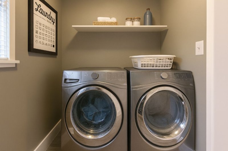 Dream House Plan - Interior - Laundry for Barndominium House Plan #44-222 - 2 bed, 1 bath