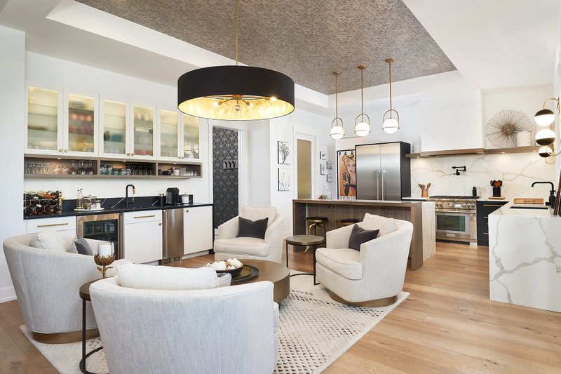 Home Plan - Interior - Kitchen for Contemporary House Plan #928-381 - 3 bed, 2.5 bath