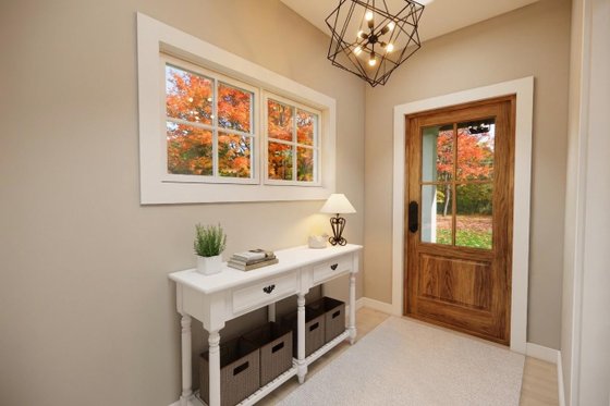 Interior - Entry 1 for Modern House Plan #51-1516 - 3 bed, 2.5 bath