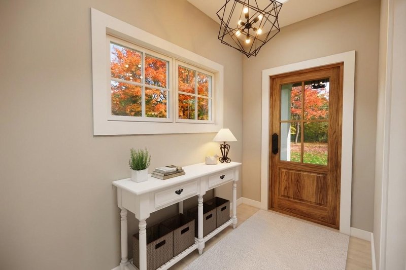 Architectural House Design - Interior - Entry 1 for Modern House Plan #51-1516 - 3 bed, 2.5 bath