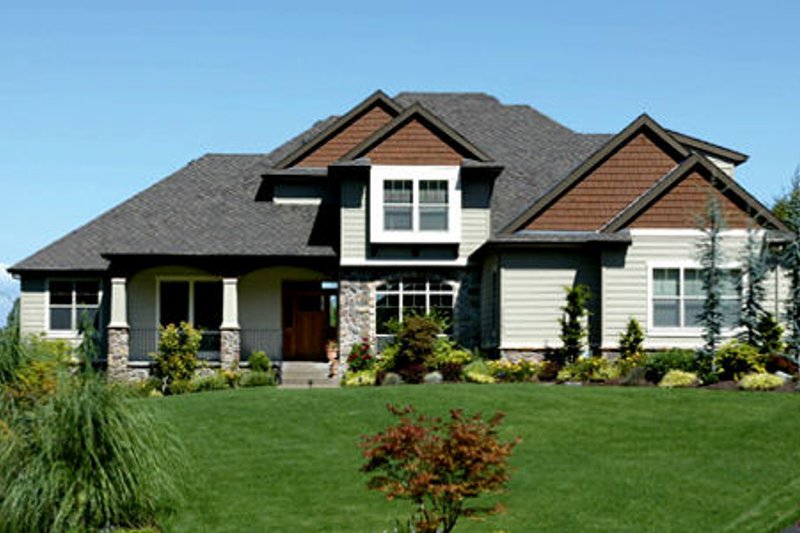 Home Plan - Craftsman Exterior - Front Elevation Plan #48-116