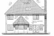 European Style House Plan - 4 Beds 2.5 Baths 1651 Sq/Ft Plan #18-204 