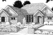Traditional Style House Plan - 3 Beds 2 Baths 1767 Sq/Ft Plan #20-190 