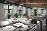 Contemporary Style House Plan - 3 Beds 3 Baths 3033 Sq/Ft Plan #120-293 
