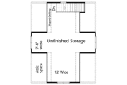 Traditional Style House Plan - 0 Beds 0 Baths 720 Sq/Ft Plan #22-426 