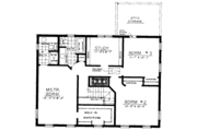 Colonial Style House Plan - 4 Beds 2.5 Baths 2159 Sq/Ft Plan #303-121 