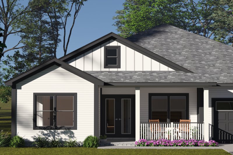 Home Plan - Exterior - Other Elevation for Cottage House Plan #513-2363 - 4 bed, 2.5 bath