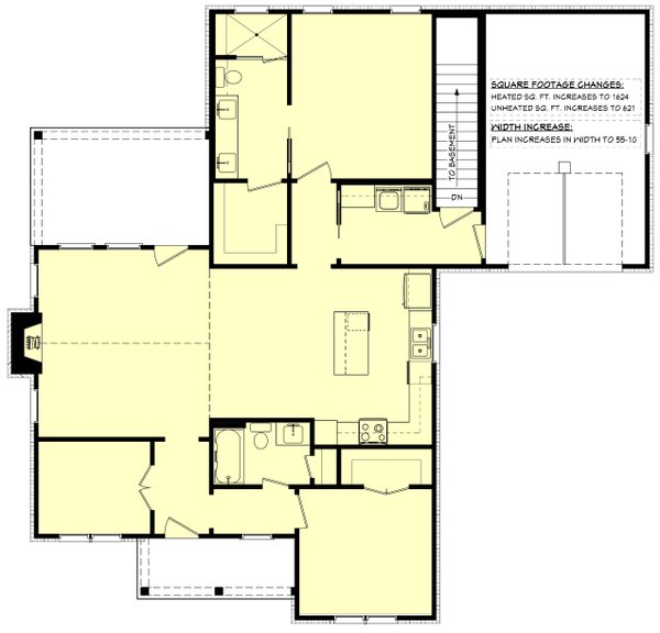 Country Floor Plan - Other Floor Plan #430-401