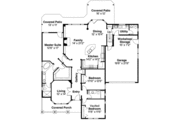 Craftsman Style House Plan - 3 Beds 3.5 Baths 2535 Sq/Ft Plan #124-453 