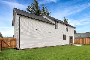 Exterior - Rear Elevation 1 for Farmhouse House Plan #1070-1 - 3 bed, 2.5 bath