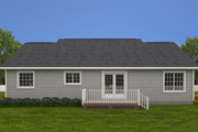 Ranch Style House Plan - 3 Beds 2 Baths 1400 Sq/Ft Plan #1082-10 