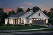 Traditional Style House Plan - 3 Beds 2 Baths 1381 Sq/Ft Plan #430-134 