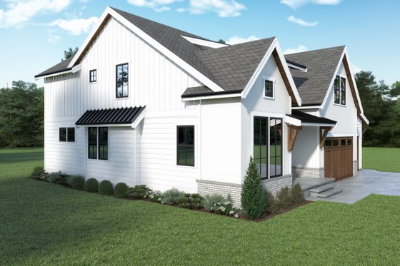 Exterior - Other Elevation for Farmhouse House Plan #1070-175 - 3 bed, 2.5 bath
