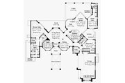 Mediterranean Style House Plan - 3 Beds 4 Baths 3825 Sq/Ft Plan #930-491 