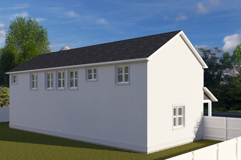 Architectural House Design - Exterior - Rear Elevation for Farmhouse House Plan #1060-308 - 2 bed, 2 bath